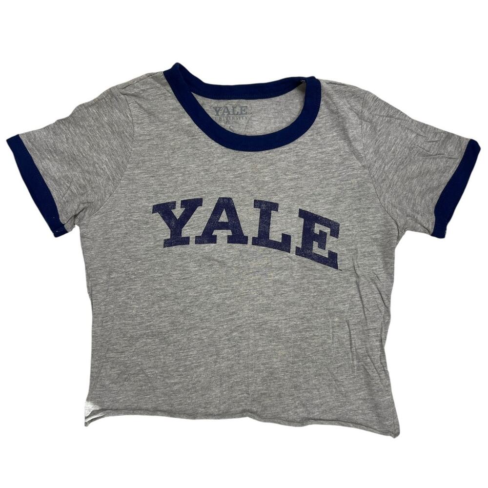Yale Cropped Tee Shirt Crop Top